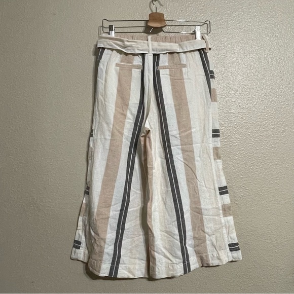 Anthropologie Wide-Leg‎ Linen blend Pants - Picture 4 of 14